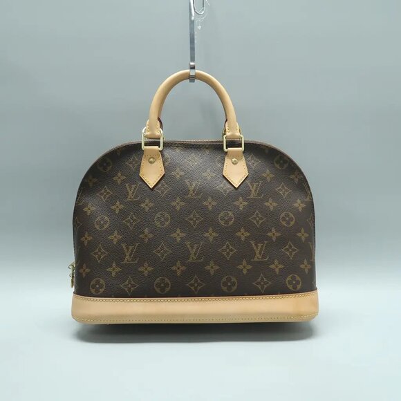Louis Vuitton Alma Brown Monogram Canvas Tote 945-030725 - Picture 2 of 12